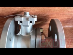 Electric Actuator High Pressure Full Port Two Piece Ball Valve Flange Ganda Berakhir