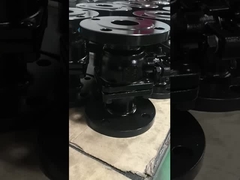 CF8 Ball Material Seat Ball Valve untuk kisaran suhu tinggi -20C hingga 280C Kinerja