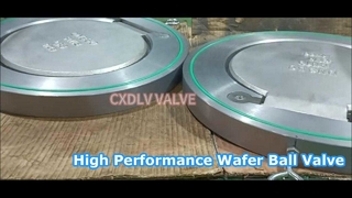 Kursi Viton Katup Periksa Wafer Ayun Pelat Tunggal
