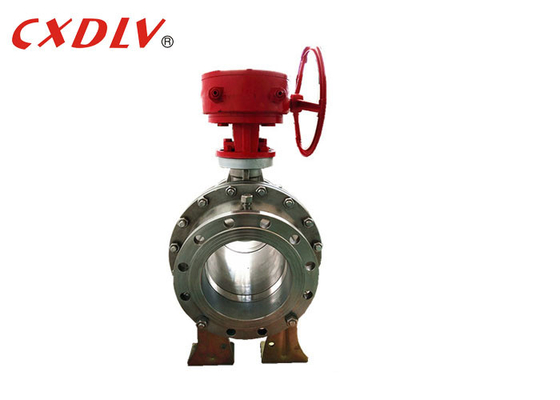 Flange End Trunnion Mounted Ball Valve Cast Steel PN16 DN150 DN200