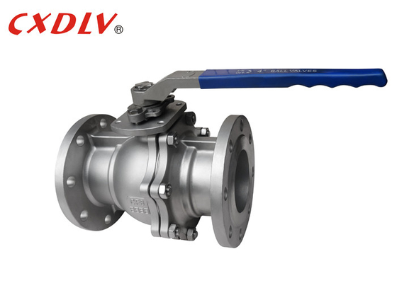 Actuator Flange Ball Valve Double Acting Pneumatic Control Dn80