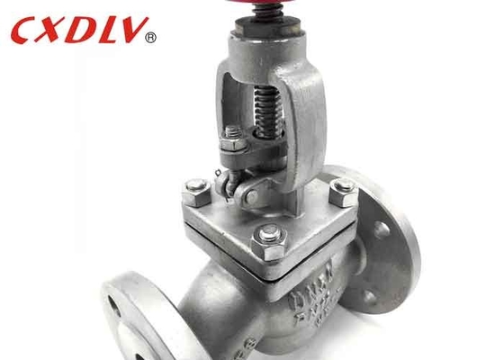 Baja Karbon Flanged Globe Valve Stainless Steel CF8 / CF8M Dn80