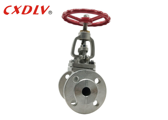 Baja Karbon Flanged Globe Valve Stainless Steel CF8 / CF8M Dn80