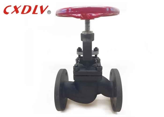 Manual Industri Minyak Globe Suhu Normal Dioperasikan Cast Steel Wcb