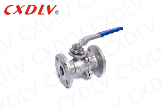 Low Platform DIN Standar Flange Float Ball Valve Harga Dengan Handle ss304/316