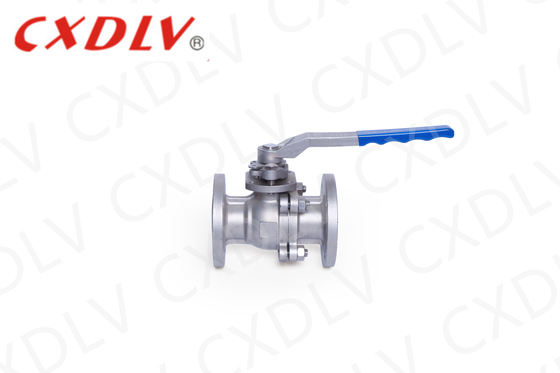 Low Platform DIN Standar Flange Float Ball Valve Harga Dengan Handle ss304/316