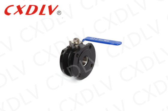 WCB Carbon Steel Wafer Ball Valve dengan Kursi PPL dan Ukuran DN50 untuk Kontrol Gas Minyak Air