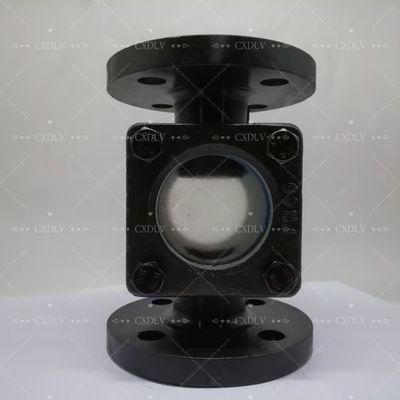 Kaca Flanged Sight yang sesuai dengan ASTM B16.34 untuk tekanan tinggi industri dengan kaca tempered untuk aliran LPG