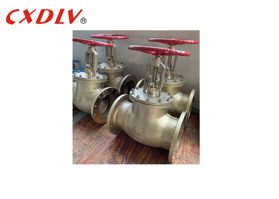 C95800 Alloy 12 Inch ANSI150LB Flanged Globe Valve dengan Handle Wheel