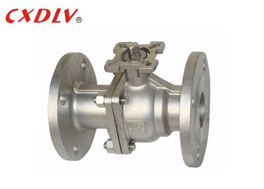 PN16 High Mounting Pad 2PC Port Penuh Ball Valve DN50 CF8 Floating Valve