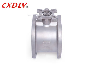 Q71F Wafer 3 inch Stainless Steel Ball Valve Baja Karbon Italia Model Valve