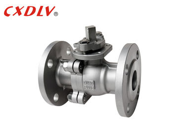 Handle Dioperasikan Port Penuh Flanged Ball Valve Flange Ganda Berakhir Standar GB