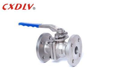 PN16 Stainless Steel Bergelang Ball Valve DN50 Menangani SS304 SS316 WCB