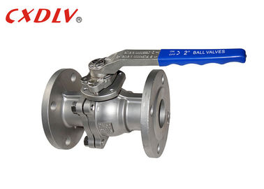 PN16 Stainless Steel Bergelang Ball Valve DN50 Menangani SS304 SS316 WCB