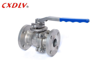 ANSI Industri Flanged Ball Valve Split Body Kelas Mengambang Stainless Steel 150