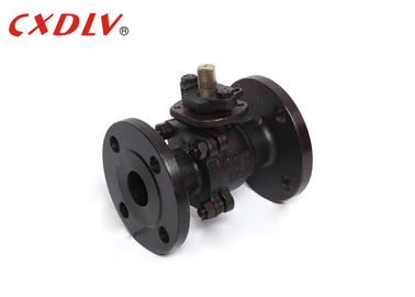 1/2 hingga 12 inci API DIN JIS Flange End Ball Valve Mengambang WCB Cast Steel Control Valve