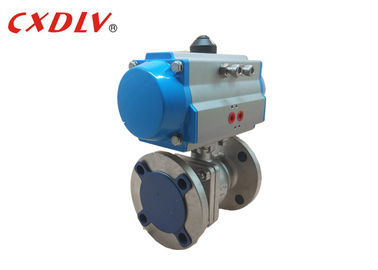 Semi Return Single Acting Pneumatic Digerakkan 3 way Valve On Off Valve
