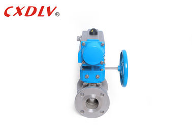 Actuator Floating Ball Valve Handwheel Manual Override Warna Disesuaikan