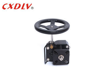 Ball Valve Gear Box Actuator Handwheel dengan Warna Hitam