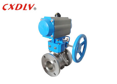 Handwheel Control Valve Actuator Manual Override Worm Gear Untuk Quarter Turn Valve
