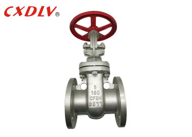 Operasi Manual Handwheel Gate Valve Resistance Fluid Kecil 150 # Bergelang