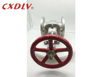 Cast Steel Handwheel Gate Valve 2 "WCB CF8 Bergelang Screw Yoke Stem