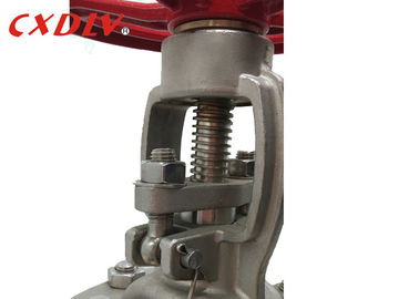 3 Inch OSY Bergelang Stainless Steel Gate Valve A216 WCB Kelas 150 Kursi Logam