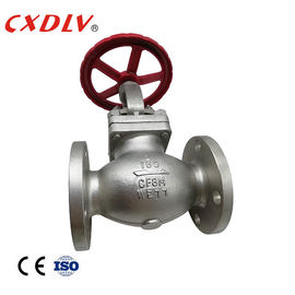 ANSI Industrial Flanged Cut Off CF8M Hidrolik Globe Valve