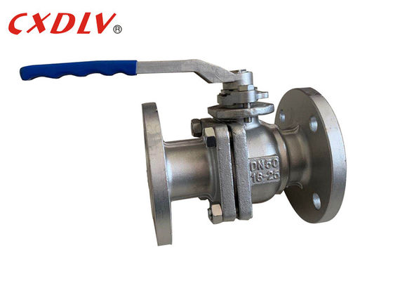 Minyak Air PTFE Seat DIN FM DN50 Flanged Ball Valve