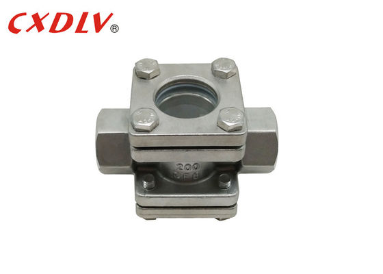 Indikator Aliran Berulir Polos 3/4 "PN16 Flanged Sight Glass