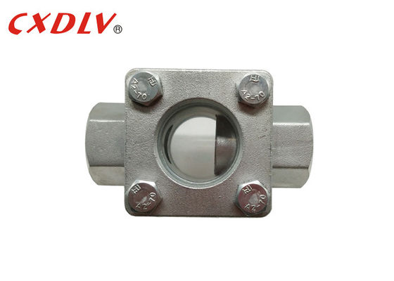 Indikator Aliran Berulir Polos 3/4 "PN16 Flanged Sight Glass