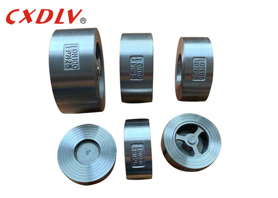 300LB Disco Lift Wafer Stainless Steel Check Valve Kursi Logam
