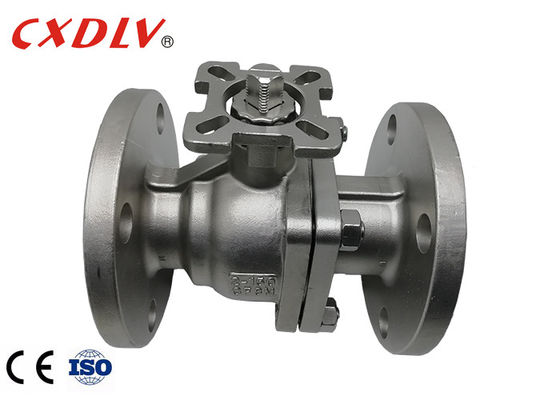 CF3M ANSI150 Stainless Steel Ball Valve 2 Piece Full Port dengan ISO5211 TOP