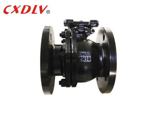 DN65 Pneuamtic Actuator WCB Casting Steel Ball Valve Dengan Mounting Pad