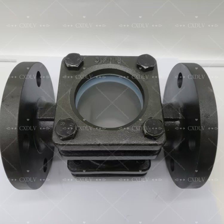Kaca Flanged Sight yang sesuai dengan ASTM B16.34 untuk tekanan tinggi industri dengan kaca tempered untuk aliran LPG