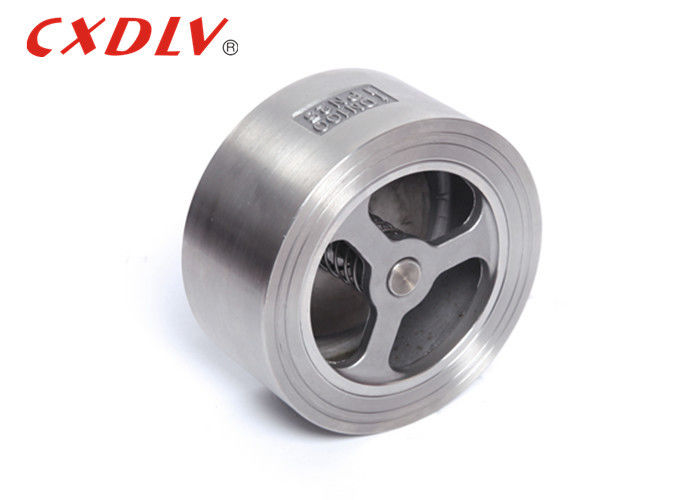 300LB Karbon Steel Wafer Check Valve Lift Tipe H71H untuk Pengolahan Kimia