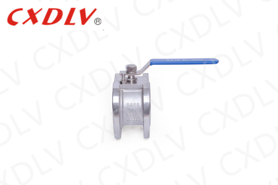 Wafer Ball Valve dengan RPTFE atau PPL Sealing Ring