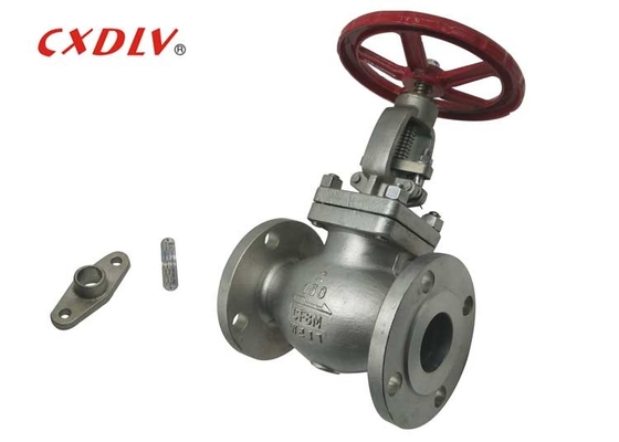 Industri Tekanan Tinggi Pneumatic ANSI Manual Baja Rust Globe Valve Kelas 150