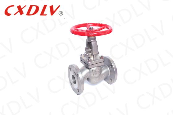 Katup Globe Baja Tahan Karat Wcb Serbaguna Tipe Flange Katup Stop Lubang Penuh