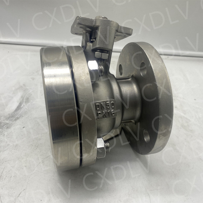 Katup Bola Berflens Bawah Tangki Baja Tahan Karat dengan Perubahan Diameter untuk Kontrol Fluida Industri