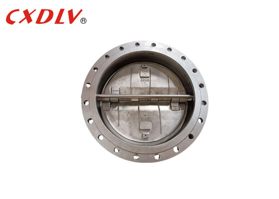 Dual Plate Check Valve Flange Ends Duplex Stainless Steel 2205 Badan PN10