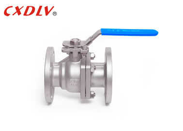 150LB 2'' Flanged Ball Valve Baja tahan karat CF8 CF8M Mounting Pad langsung katup bola baja tahan karat