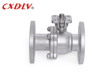 PN16 High Mounting Pad 2PC Port Penuh Ball Valve DN50 CF8 Floating Valve