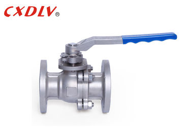 ANSI Industri Flanged Ball Valve Split Body Kelas Mengambang Stainless Steel 150