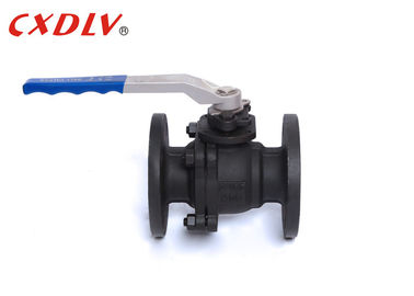 1/2 hingga 12 inci API DIN JIS Flange End Ball Valve Mengambang WCB Cast Steel Control Valve