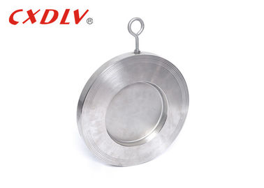 ANSI DIN Quick Closing Wafer Check Valve Jenis Sandwich Single Disc Swing