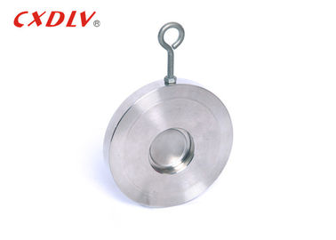 Katup Periksa Tunggal Wafer Single Type Tipis One Way Cast Steel Penutupan Cepat