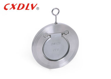 GB Standard 16P Single Door Wafer Valve Stainless Steel CF8 / CF8M