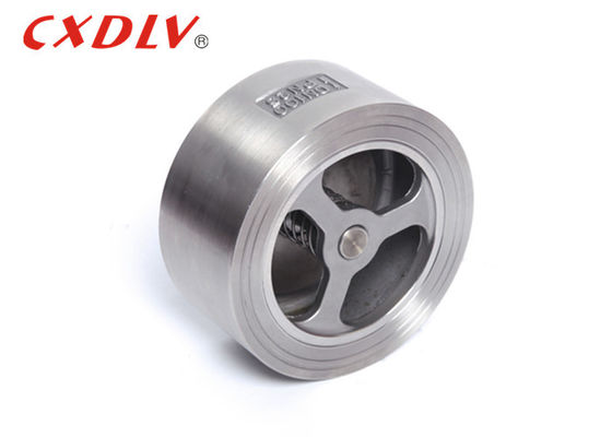 300LB Karbon Steel Wafer Check Valve Lift Tipe H71H untuk Pengolahan Kimia