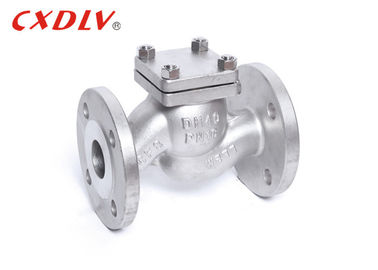 Globe Stop Flange Lifting Non Return Valve Tekanan Tinggi SS316 WCB